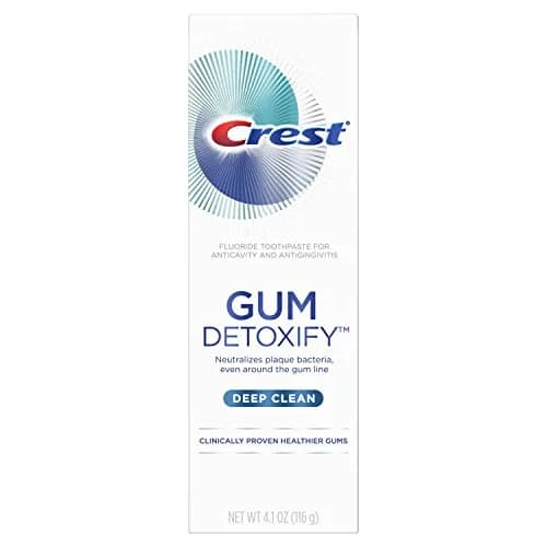 Crest Gum Detoxify Deep Clean Toothpaste 116g (4.1 oz) | Clinically Proven Healthier Gums thumbnail 1