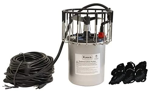 Kasco 1HP Surface Aerator 240V | Efficient Pond Oxygenation, 100ft Power Cord (Float Not Included) thumbnail 7