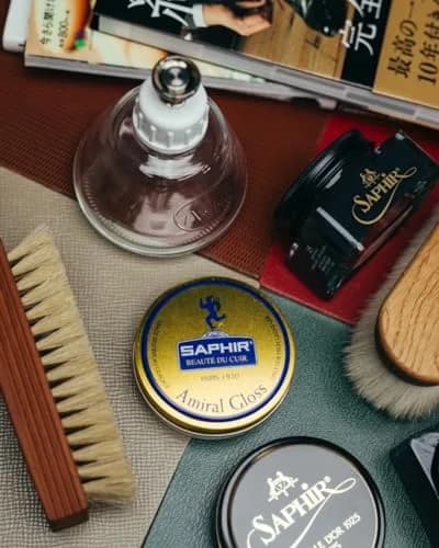 Saphir Amiral Gloss Leather Shoe Care Polish Wax 50 ml (1.7 fl oz) | Creates High Gloss Mirror Shine thumbnail 6