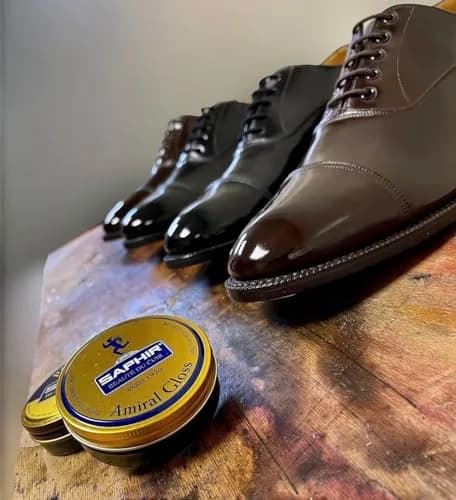 Saphir Amiral Gloss Leather Shoe Care Polish Wax 50 ml (1.7 fl oz) | Creates High Gloss Mirror Shine thumbnail 2