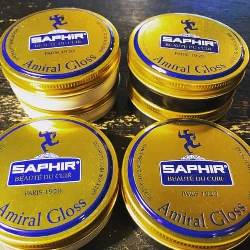 Saphir Amiral Gloss Leather Shoe Care Polish Wax 50 ml (1.7 fl oz) | Creates High Gloss Mirror Shine thumbnail 3