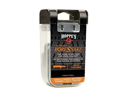 Hoppe's BoreSnake Rifle Bore Cleaner with Den, .338-.340 Caliber | Fastest Bore Cleaning Solution with Bronze Brush & Reusable Case thumbnail 3