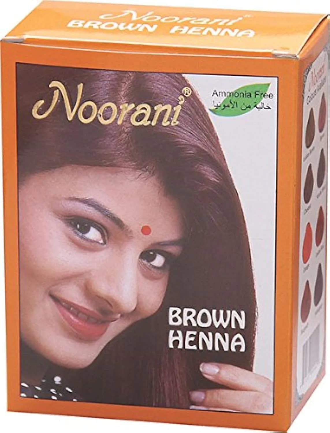 Noorani Black Henna 6 Pack | Natural Grey & Fashion Shades, Herbal Paste (60g each) — BROWN HENNA
