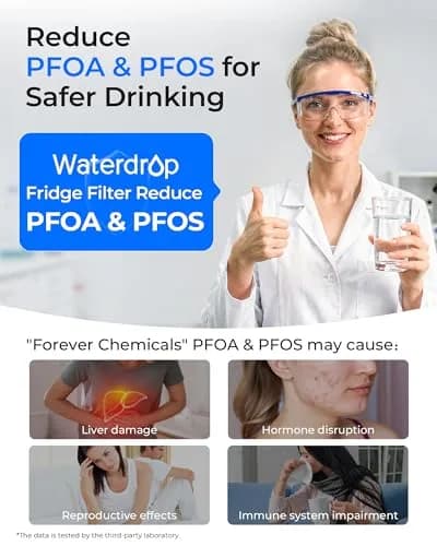 Waterdrop WD-F11B Water Filter 300 Gallons (1 Count) | NSF Certified for Chlorine, Taste & Odor Reduction thumbnail 5