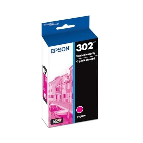 Epson 302 Claria Premium Ink Magenta Cartridge | Sharp Photos & Text (70-120c) thumbnail 1