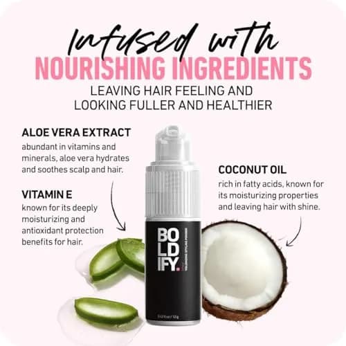 Boldify Hair Texture Powder, Travel Size | Volumizing & Nourishing for Fine Hair thumbnail 6