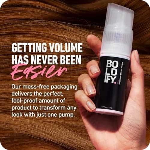 Boldify Hair Texture Powder, Travel Size | Volumizing & Nourishing for Fine Hair thumbnail 7