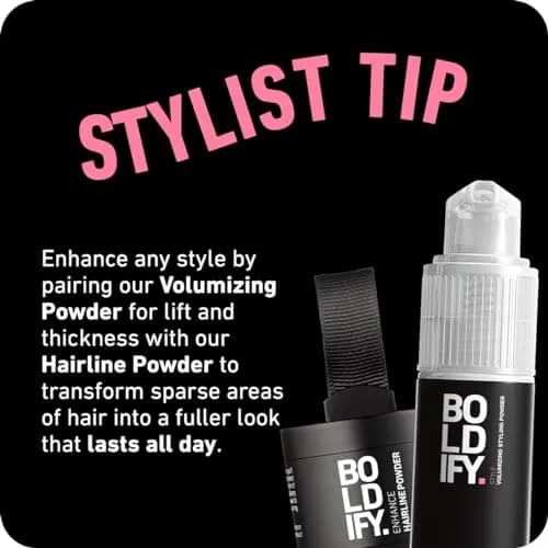Boldify Hair Texture Powder, Travel Size | Volumizing & Nourishing for Fine Hair thumbnail 8