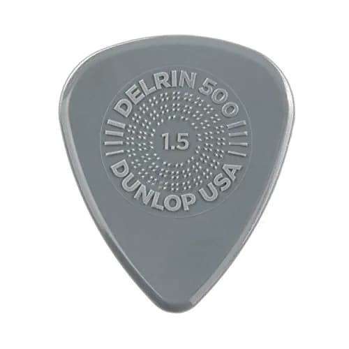 Jim Dunlop Primegrip® Delrin 500 Guitar Picks 1.5mm (72 Pack) | USA-Made with Enhanced Grip thumbnail 2