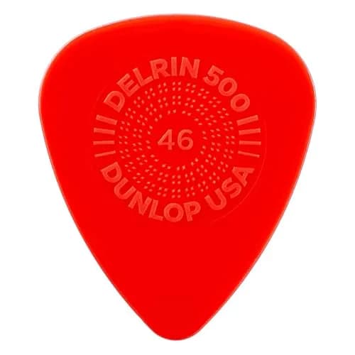 Jim Dunlop Primegrip® Delrin 500 Guitar Picks .46mm Gauge - 12 Pack thumbnail 3