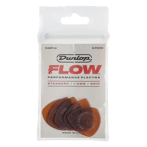 Jim Dunlop Flow® Standard Pick 1.0MM | Rich Tone & Effortless Play in India thumbnail 1