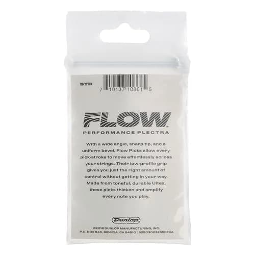 Jim Dunlop Flow® Standard Pick 1.0MM | Rich Tone & Effortless Play in India thumbnail 2