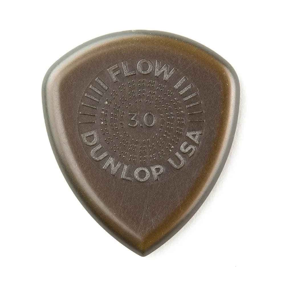 Jim Dunlop Flow® Jumbo Grip Pick 2.5MM | Rich Tone & Larger Surface for Guitarists in India — 3.0mm