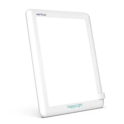 Verilux HappyLight Lucent Light Therapy Lamp, 10,000 Lux, UV-Free LED | Portable, Full Spectrum Mood & Sleep Support thumbnail 1