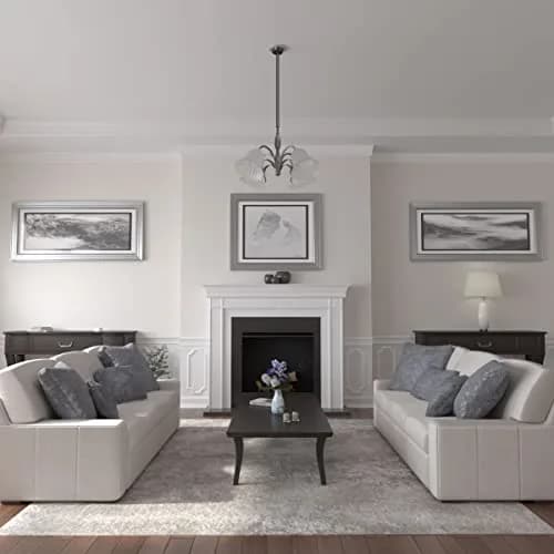 Ekena Millwork Odessa Ceiling Medallion Frost | Hand Carved, Lightweight & Ready to Paint thumbnail 5