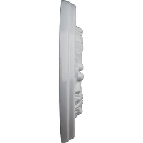 Ekena Millwork Odessa Ceiling Medallion Frost | Hand Carved, Lightweight & Ready to Paint thumbnail 3