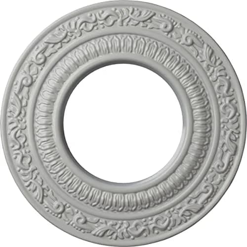 Ekena Millwork Andrea Ceiling Medallion 20.6 cm (8-1/8 in) Diameter | Intricately Carved Urethane for Easy Installation thumbnail 1