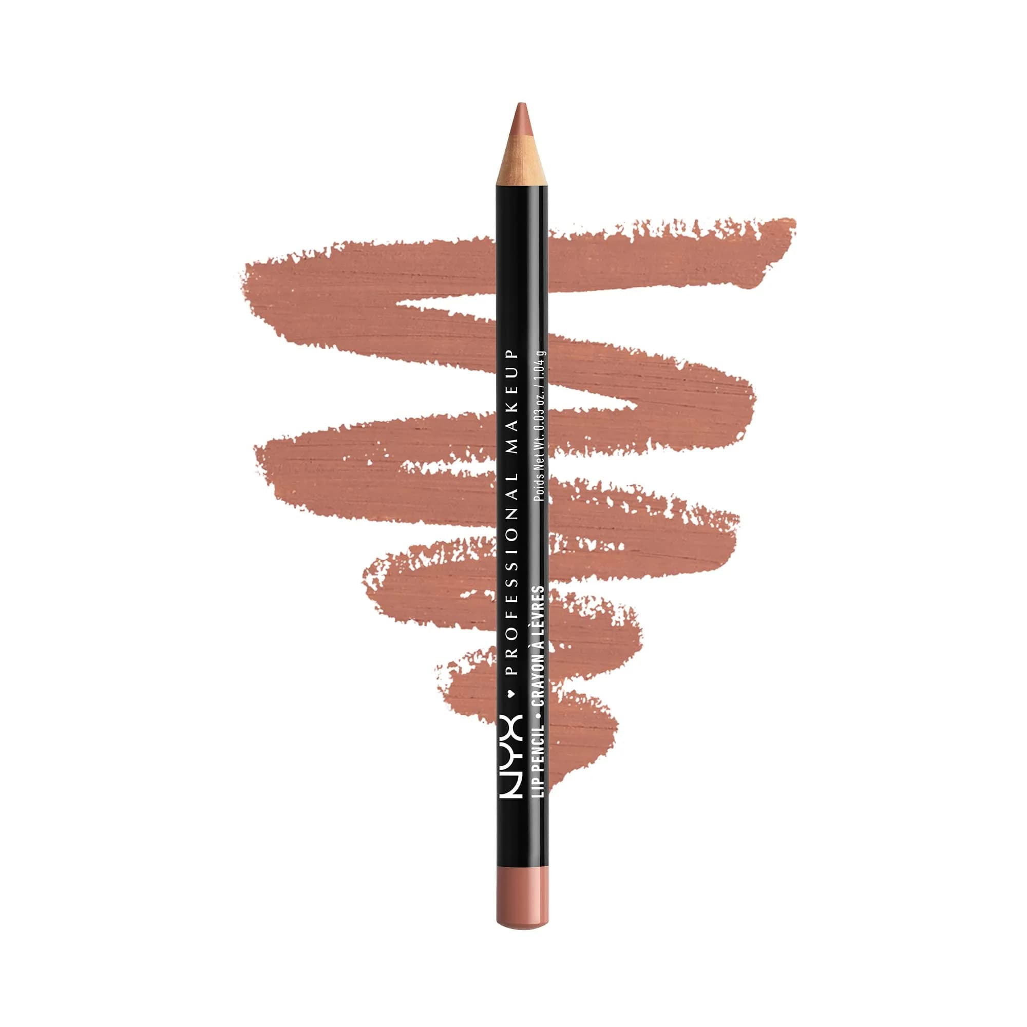 NYX PROFESSIONAL MAKEUP Slim Lip Pencil, Peakaboo Neutral | Long-Lasting Creamy Lip Liner (0.04oz) - main product image