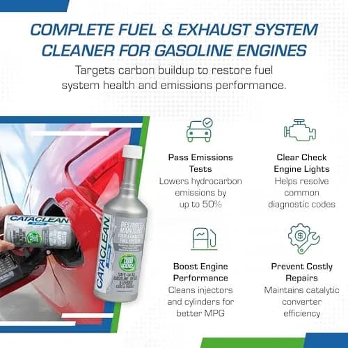 Cataclean Fuel & Exhaust System Cleaner 156ml (5.5 Fl Oz) 6-Pack | EPA Approved for Gasoline Engines thumbnail 2