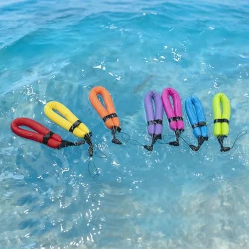 JJC Waterproof Floating Camera Wrist Strap Red | Keeps Gear Afloat & Visible, Adjustable, Quick-Release thumbnail 8