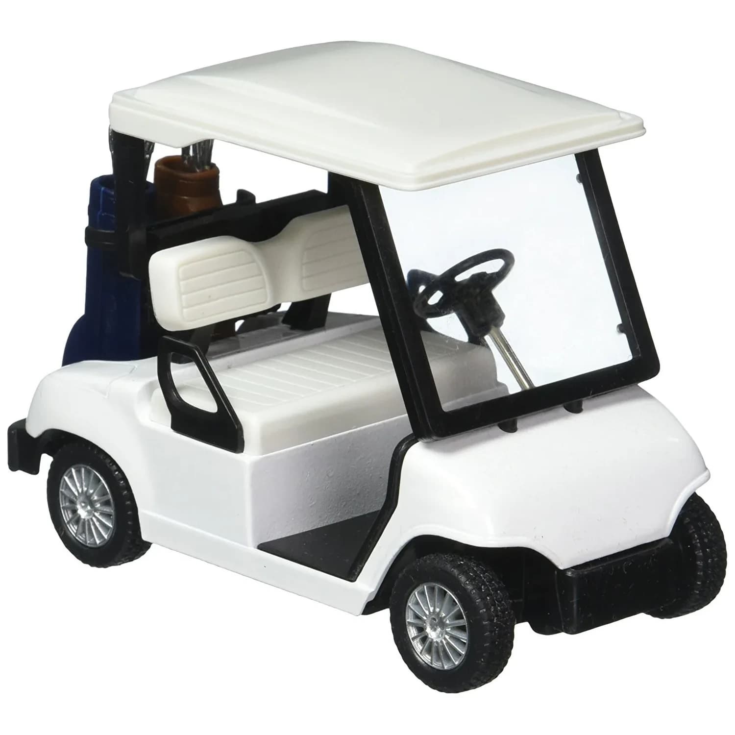 KinsFun Golf Cart 4.5 inch Die Cast Model Toy | ASTM-Tested Educational Toy — No Decal