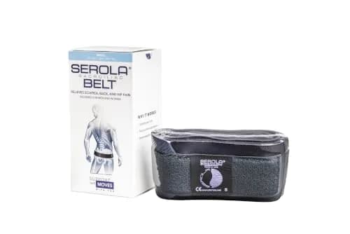 Serola Sacroiliac Belt Small (30-34 inch waist) for SI Joint Dysfunction, Sciatica, Pelvic & Hip Pain Support | Non-Slip Breathable Brace thumbnail 1