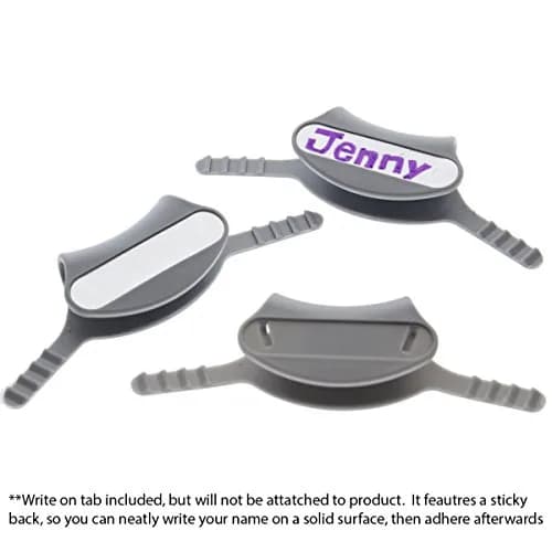Specialist ID Universal Stethoscope Yoke ID Tag 10 Pack Gray | Fits Littmann Cardiology III & IV thumbnail 6