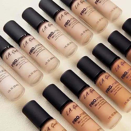 L.A. Girl PRO.Matte Foundation Bisque GLM672 118ml (4 Fl Oz) | Shine-Free All Day Wear thumbnail 7
