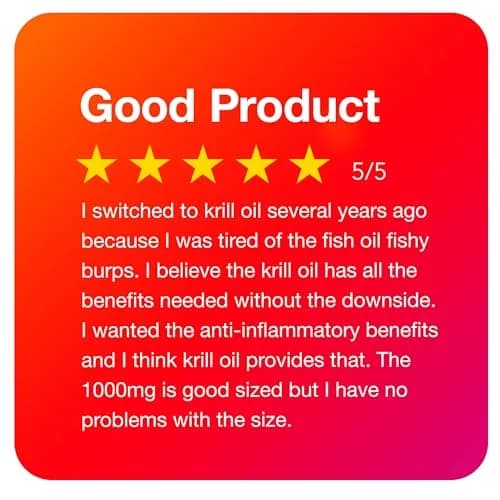 MegaRed Antarctic Krill Oil 1000mg Softgels (60 Count) thumbnail 4