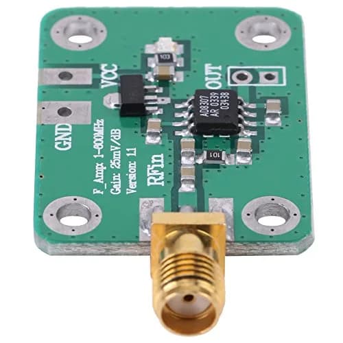 Walfront RF Signal Power Meter Logarithmic Detector -74dBm to 18dBm | 1MHz-600MHz Frequency Range thumbnail 6