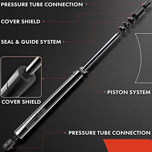A-Premium Rear Tailgate Lift Supports Set of Two | OEM-Quality Gas Struts for Jeep & Patriot thumbnail 5