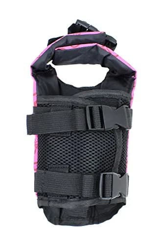 SNIK-S Dog Life Jacket Preserver with Reflective Stripes & Adjustable Belt | Water Safety Gear for Short Nose Dogs thumbnail 5
