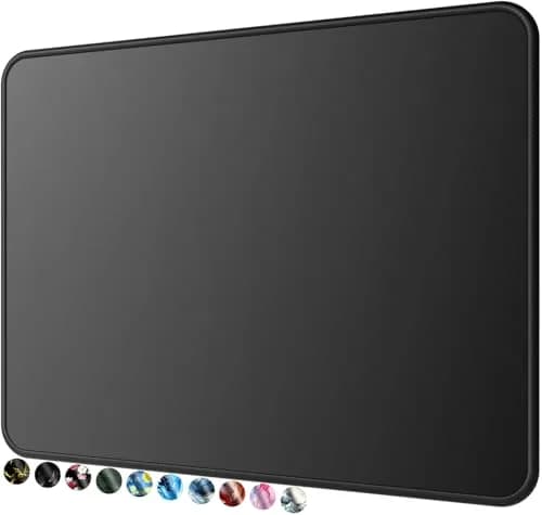 MROCO Essential Office & Gaming Mouse Pad 8.5 x 11 Inches Black | Smooth Glide & Precise Tracking thumbnail 1