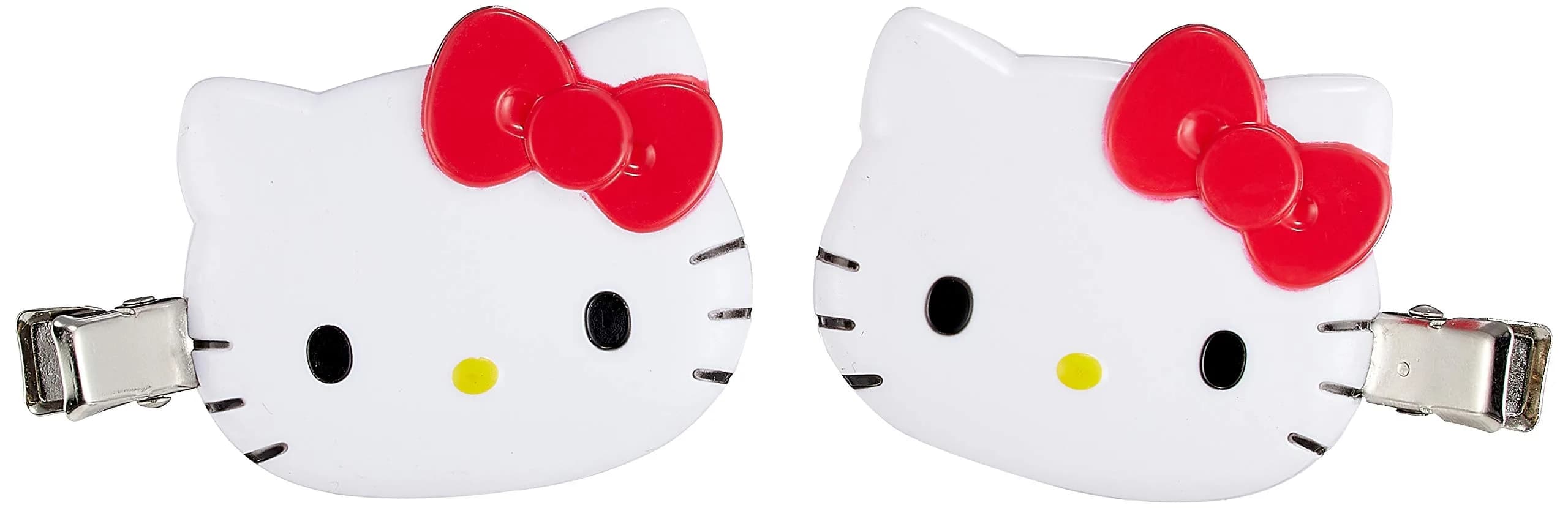 SANRIO Hello Kitty Bangs Clip 2 pcs | No marks, Firm hold, Resin, Red