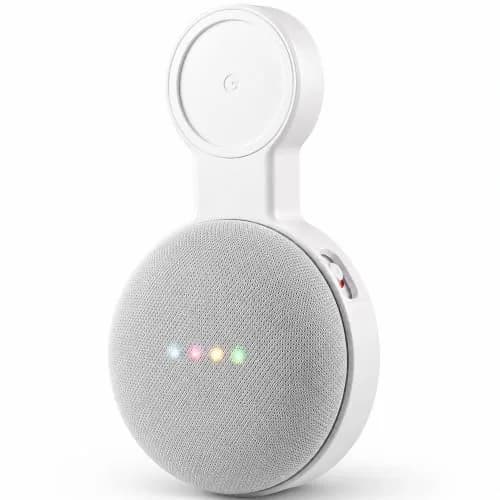 AMORTEK Wall Mount for Google Nest Mini & Home Mini, Cord Management, 1 Pack thumbnail 1