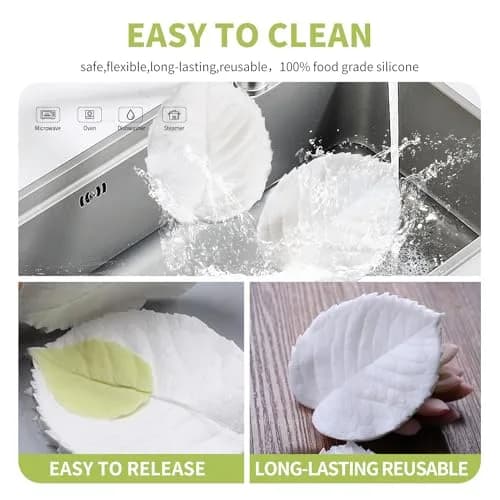 KALAIEN Leaf Petal Veiner Gum Paste Mold 2.5" | Food-Grade Silicone for Cake & Chocolate Decor thumbnail 5