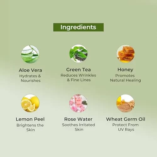 INDUS VALLEY Neem Leaf Powder & Aloe Vera Gel Combo Pack 100g Powder + 175ml Gel | Natural, Organic & Pure thumbnail 6