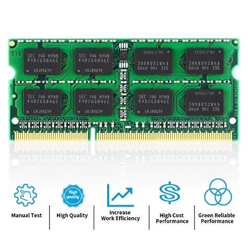 D DUOMEIQI 8GB DDR3 1333MHz SODIMM RAM Kit (2x4GB, 1.5V) | Upgrades MacBook Pro, iMac, Mac mini thumbnail 2