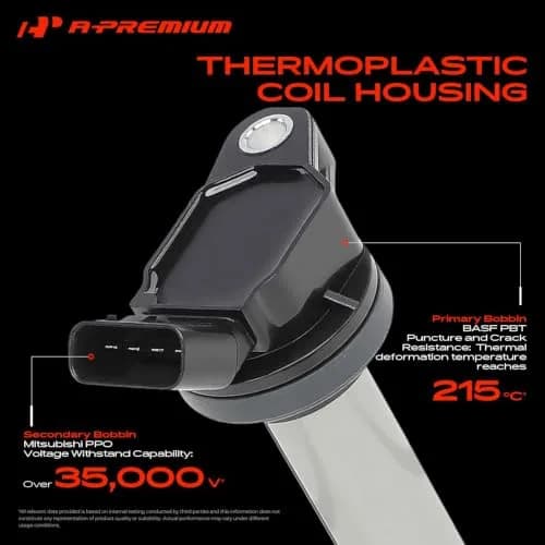 A-Premium Ignition Coil Pack Set of 4 | OEM-Quality 1.8L Compatible thumbnail 6
