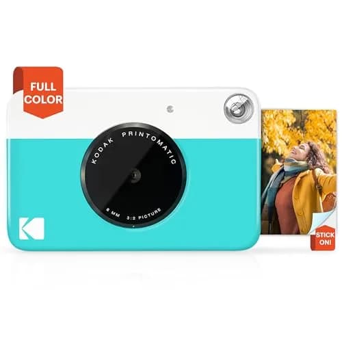 KODAK Printomatic Digital Camera 5MP | Portable Instant Print with Sticky-Back Photos thumbnail 1