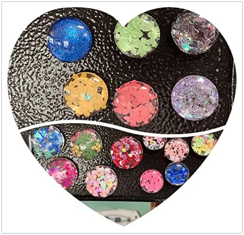 dophee 50mm Glass Cabochons Dome Tiles Flatback for Jewelry Making | Pack of 10 thumbnail 6