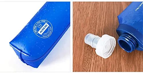 AONIJIE Foldable Soft Flask Water Bottle 250mL (8.45 Fl Oz) 2-Pack | Lightweight & Collapsible for Running & Hiking thumbnail 6
