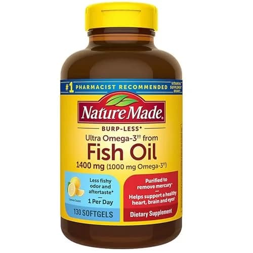Nature Made Ultra Omega-3 Fish Oil 1400 mg Softgels thumbnail 1