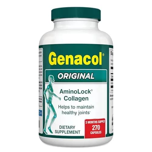 Genacol Original Hydrolyzed Collagen Joint Supplement 270 Count (90-Day Supply) | Clinically Studied for Joint Health thumbnail 1