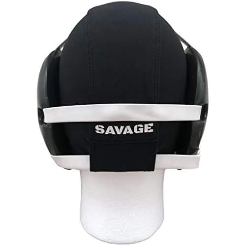 Alley Cats Wrestling Hair Cap Cover with Chin Strap, Black, One Size Fits Most | NFHS Compliant thumbnail 4
