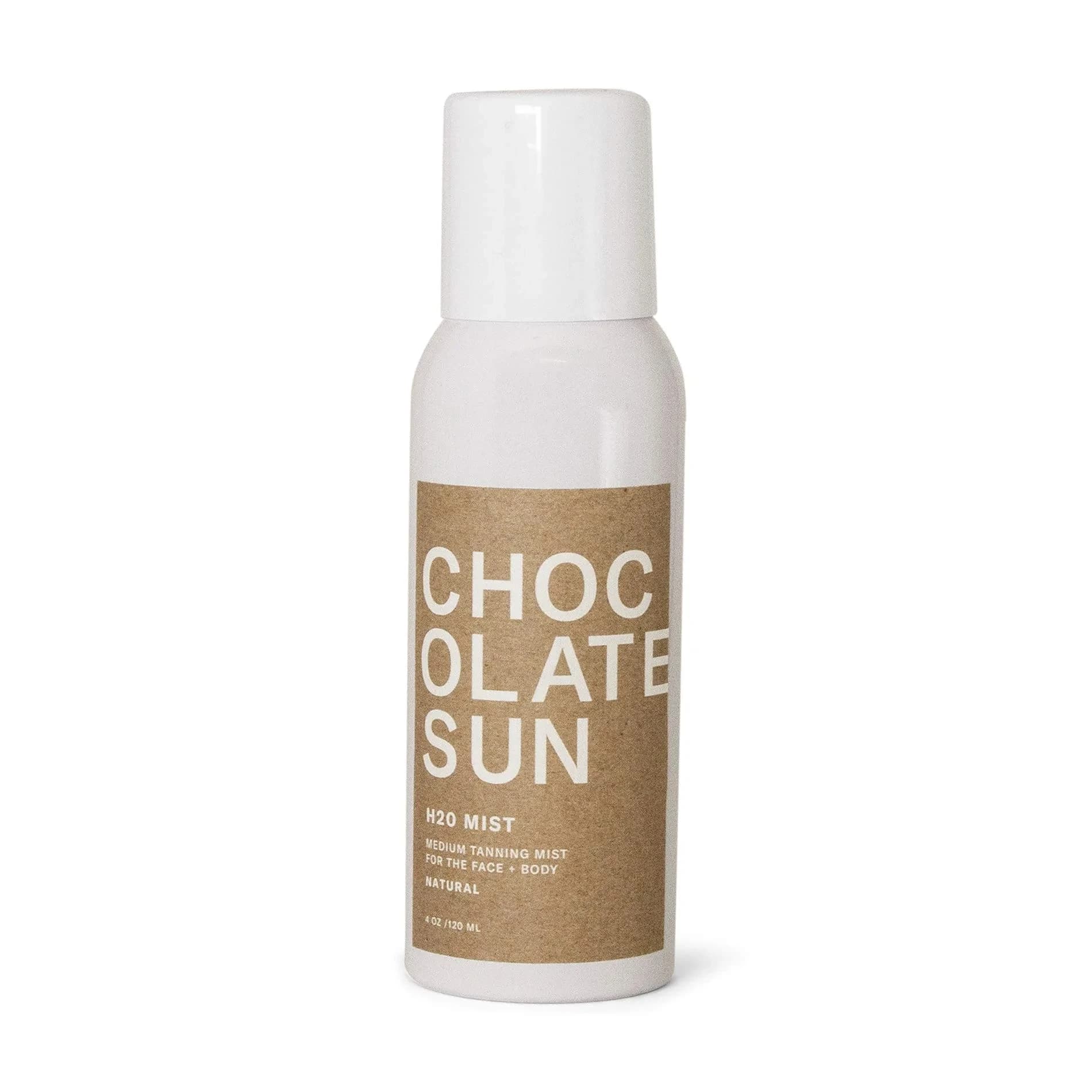 Chocolate Sun H2O Glow Medium Tanning Mist 118ml (4 oz) | Natural Tan with Organic Botanicals - main product image