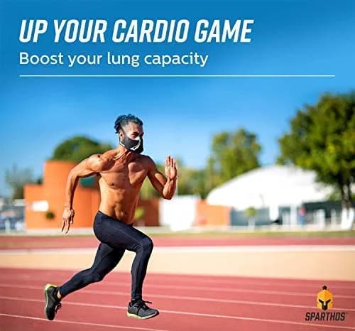 Sparthos High Altitude Training Mask Red Camo | Simulates 16 Breathing Levels thumbnail 6