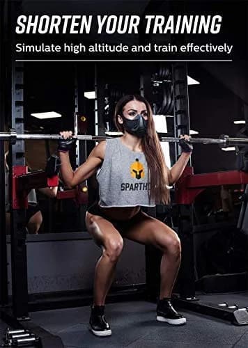 Sparthos High Altitude Training Mask Red Camo | Simulates 16 Breathing Levels thumbnail 2