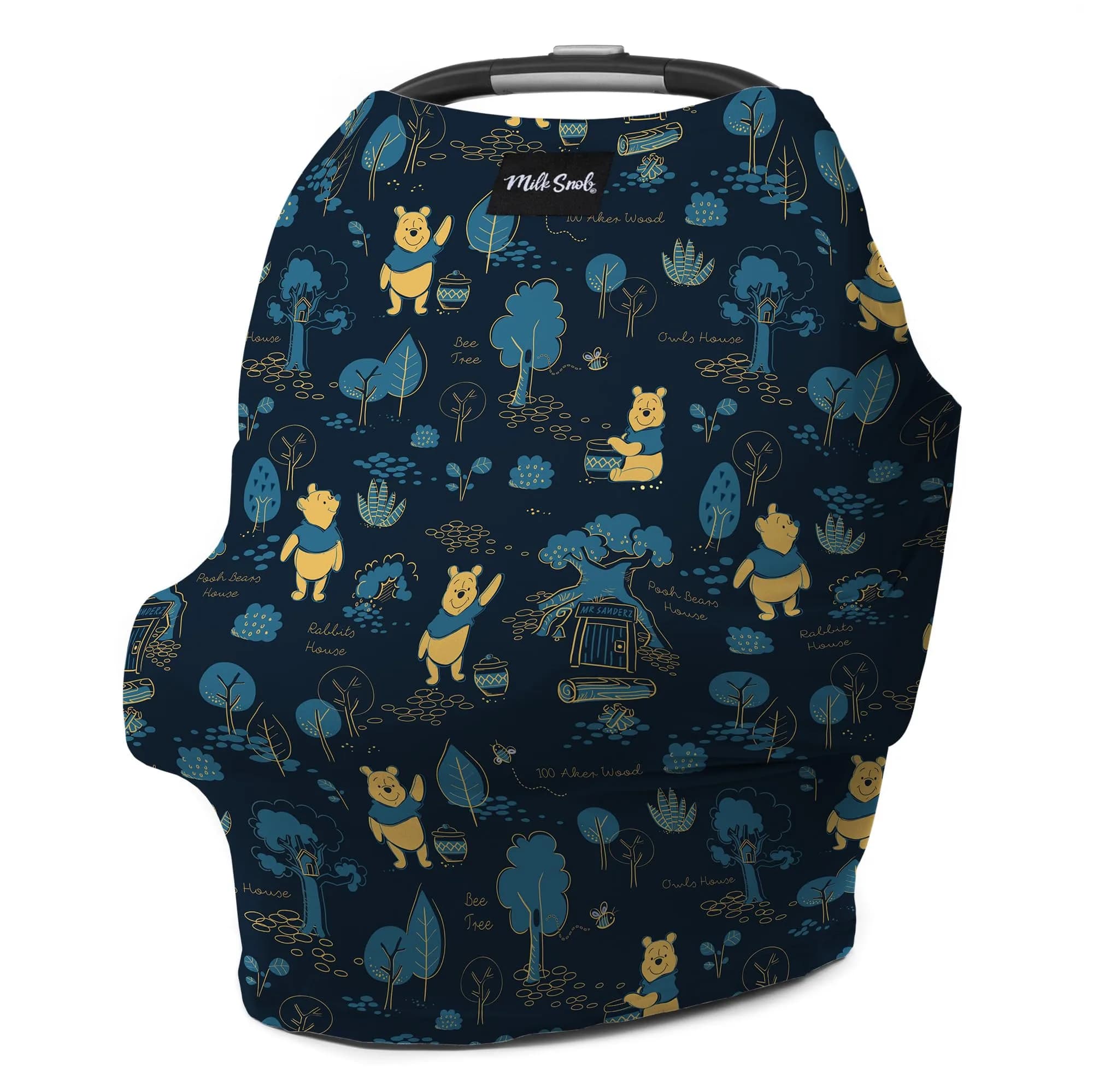 Milk Snob Original Disney 5-in-1 Cover Winnie the Pooh 61cm (24in) | Breathable Multi-Use Baby Cover