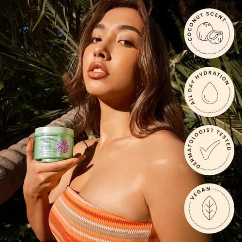 Hawaiian Tropic Exotic Coconut After Sun Body Butter 236ml (8 Oz) | Soothes & Hydrates Skin thumbnail 6